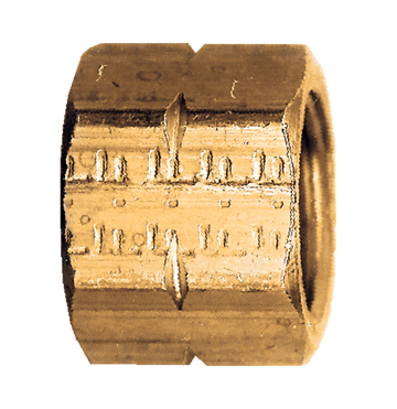 9/16"-18 LH Brass Male Type "B" Acetylene Nut  137-L