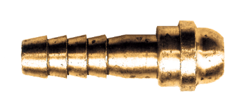 1/4" Brass Hose Barb w/Type "B" Nipple  138-4