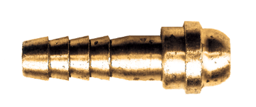 3/8" Brass Hose Barb w/Type "B" Nipple  138-6