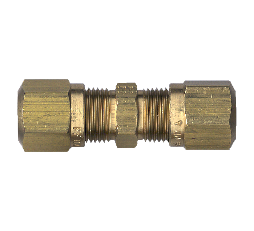 3/4" Brass DOT Poly Line Compression Union   1462-12