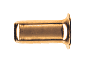 .170" Brass DOT Poly Line Compression Support Insert  1481-4
