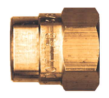 1/2" Brass DOT Air Brake Hose Compression Nut  1491-8
