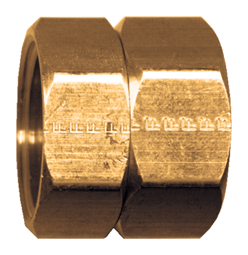 3/4"-11.5 x 3/4" Brass Female Water Hose Swivel - Female NPT Connector  199S-E