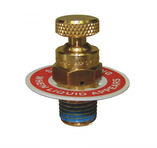 1/4" Brass Male NPT Propane Fixed Liquid Level Gauge  2065