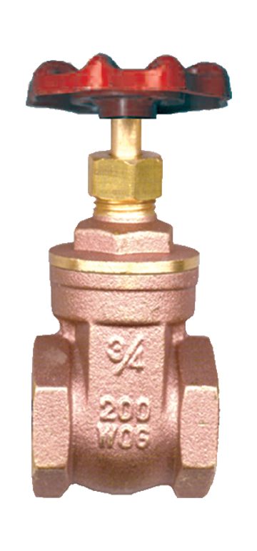 3/8" Bronze Female NPT Gate Valve  217-C