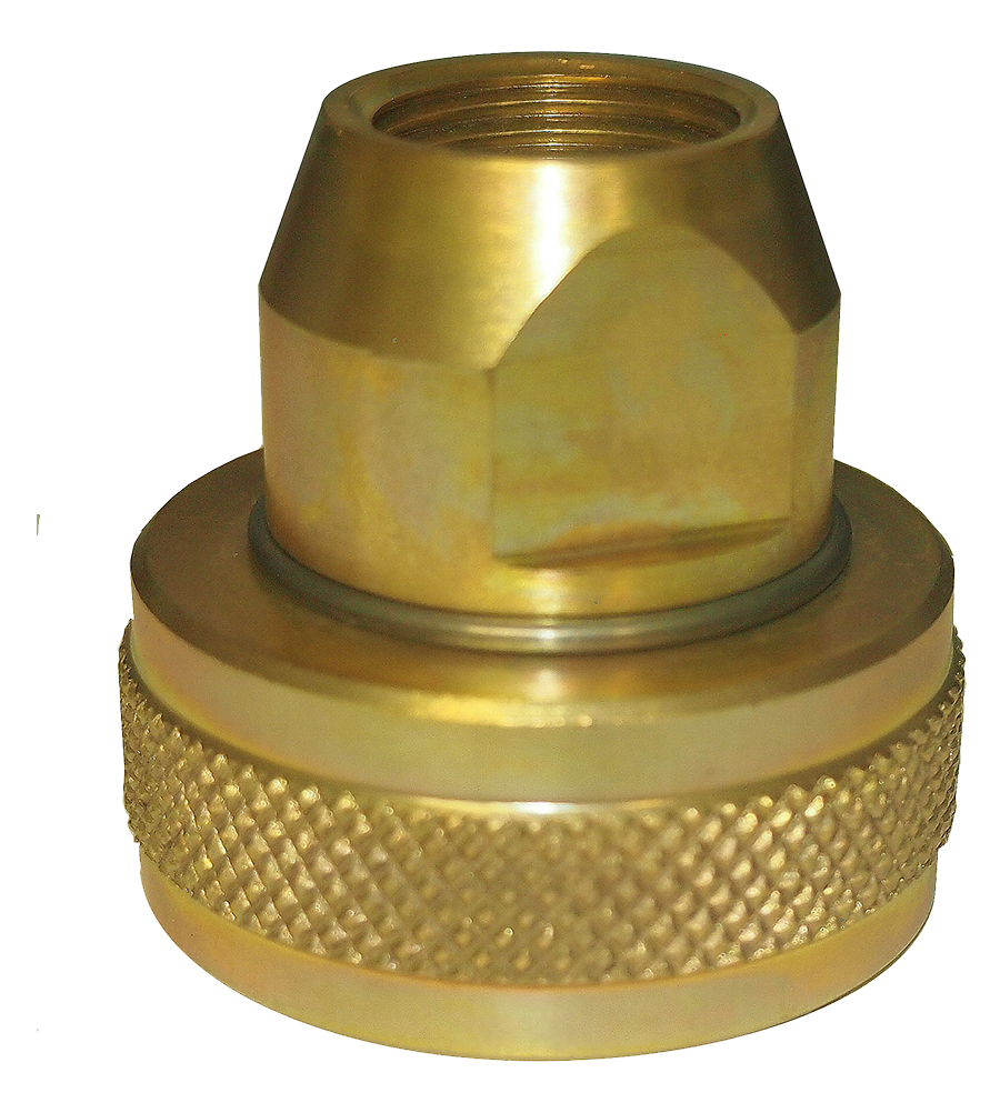 1-3/4 x F..885"-14 Brass Female ACME - Female POL (CGA510) Propane Filler Hose Adapter  2368