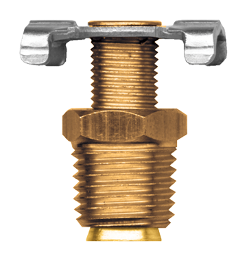 1/4" Brass NPT Back Seating Drain Cock  240-B