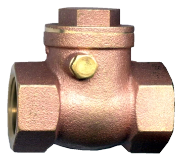 3/8" Bronze Female NPT Swing Check Valve  293-C