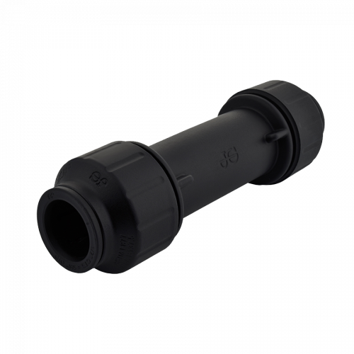 3/4" JG® Black Polypropylene CTS Twist Lock Connector  3/4SCEP