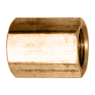 1/4" Brass Female 37° JIC Coupling Nut  3720-4