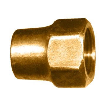 1/4" Forged Brass 45° SAE Long Nut  39-4