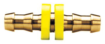 3/8" Brass Grip-Tite Hose Barb Splicer  729-6
