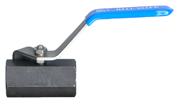 3/4" Steel 2000 PSI Female NPT Ball Valve - 1Pc. Construction  BVCS2103-E