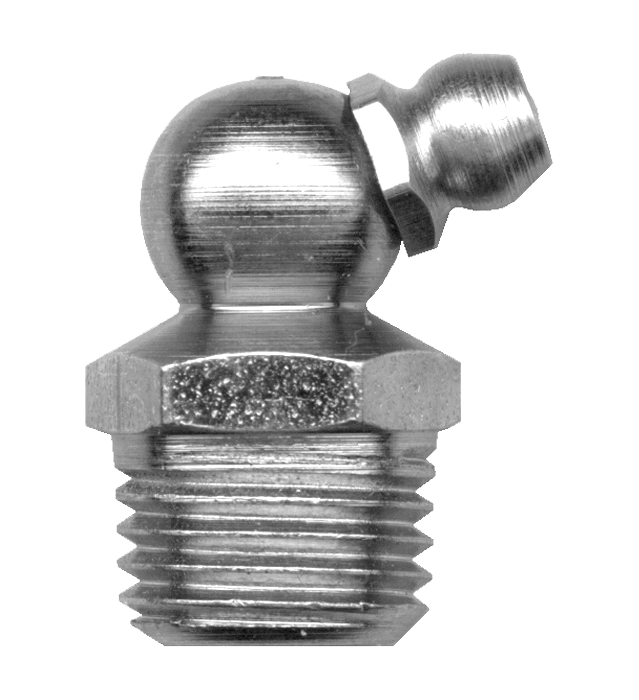 1/4-18" x .96" Steel Male NPT 65° Grease Nipple  GN-629