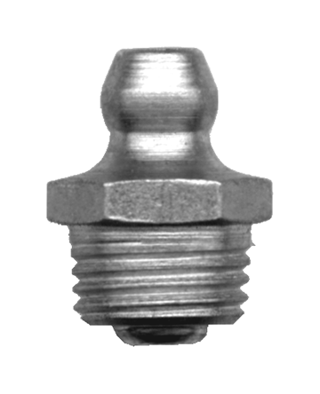 M6-1.0 x 13.5mm Steel Male Metric Straight Grease Nipple  GNM-601
