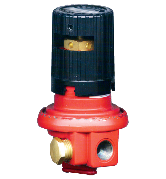 0-30 PSI  Adjustable Propane Regulator w/Male Excess Flow POL  GR-334