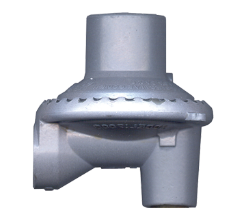 Fixed Low Pressure 90° Propane BBQ Regulator  GR-700B