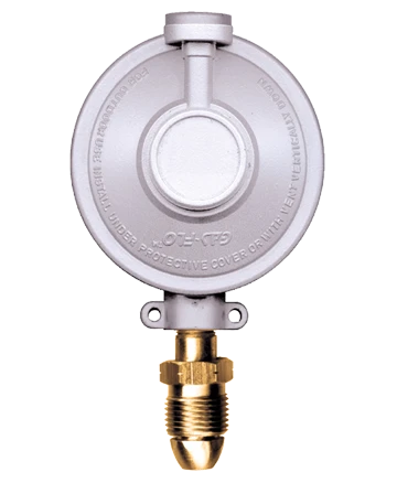Fixed Low Pressure Propane Portable Appliance Regulator w/Hard Nose POL  GR-856