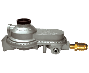 Compact Low Pressure Two Stage Propane Regulator w/Excess Flow POL  GR-9956