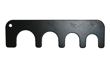 PEX Go-No-Go Multi Hose Size Gauge  HCPEX-GNG