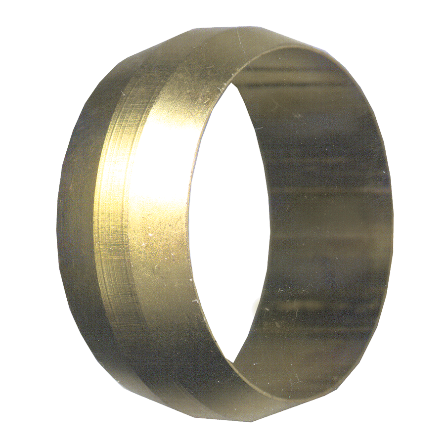 3/4" Lead Free Brass Metal Line Compression Sleeve  LF-60-12