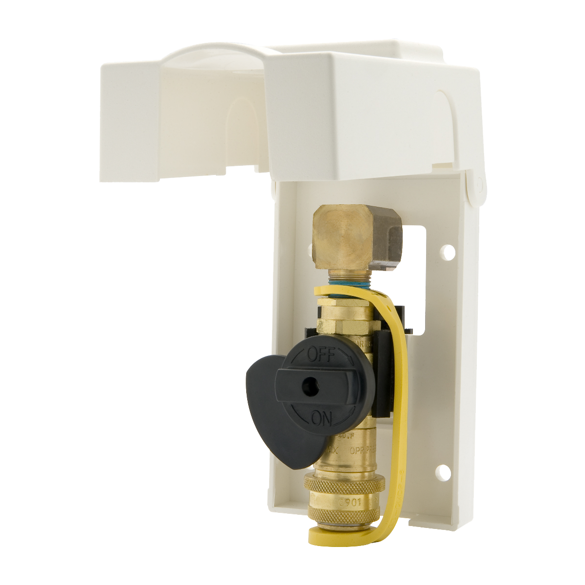 3/8" GAS-FLO® ABS Plastic Natural Gas/Propane Outlet Box  NGO-2