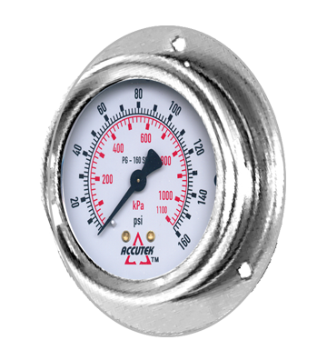 2-1/2" Pressure Gauge Three Hole Panel Mount Bracket  PG-PM25