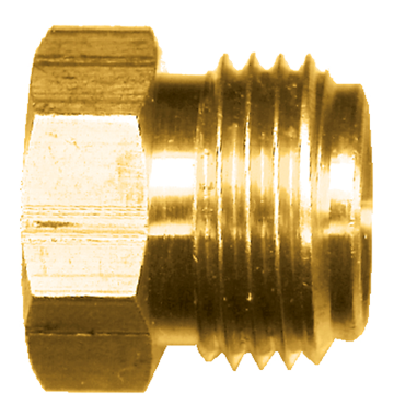 5/16" Brass 45° SAE Inverted Flare Sealing Plug  PL141-5