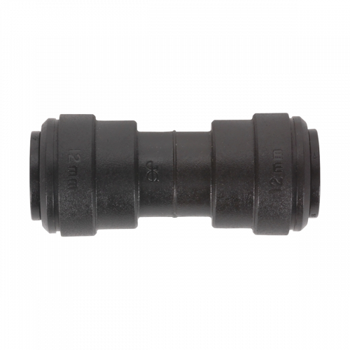 8mm JG® Black Acetal Push-To-Connect Union  PM0408E