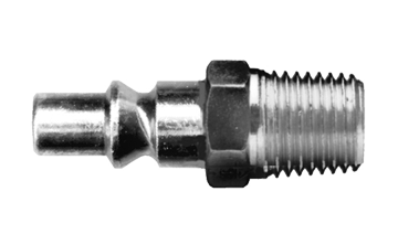 3/8 x 3/8" Steel Aro 310 Pneumatic Q/D Nipple - Male NPT  QD-ARON6-6M