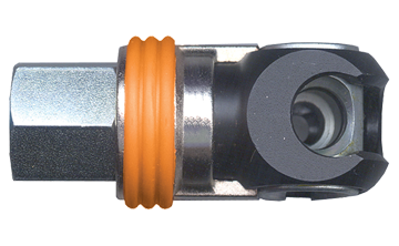 1/4" Aro 210 Pneumatic Q/D Swing Coupler - Female NPT  QD-SCAROMC4-4F
