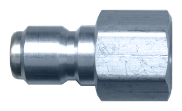 3/8" Stainless Steel Pressure Washer Q/D Nipple - Female NPT  QD-SSTN6-6F