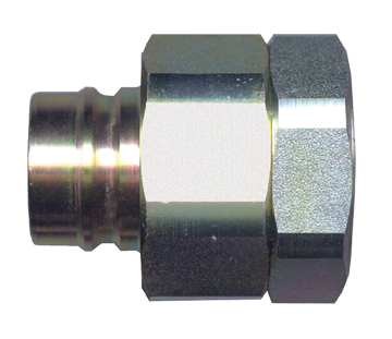 3/4 x 3/4" Steel Snap-Tite Hydraulic Q/D Nipple - Female NPT  QD-VHN12-12F