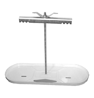 18" (20 lb.)  RV Propane Tank Pan & Hold Down Kit  RV-TANK-KIT-18