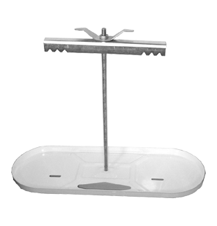 24" (30 lb.)  RV Propane Tank Pan & Hold Down Kit  RV-TANK-KIT-24