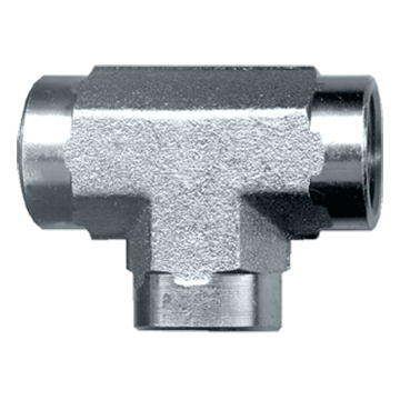 1-1/4" Steel Female NPT Tee  S1001-J