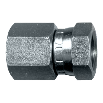 3/4 x 3/4" Steel Female NPT - Female NPSM Swivel Reducing Connector  S1103-EE