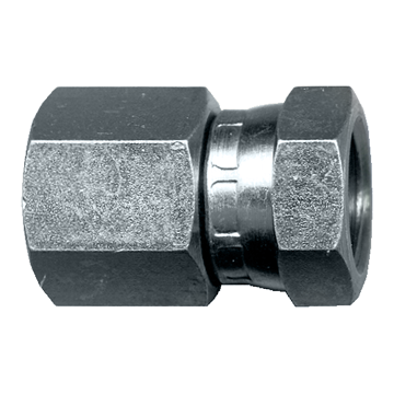 1-1/2 x 1-1/2" Steel Female NPT - Female NPSM Swivel Connector  S1103-KK
