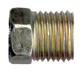 5/8" (7/8"-18) Steel Male 45° SAE Inverted Flare Nut  S141-10