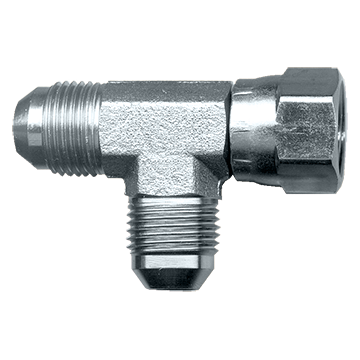 5/8 x 5/8 x 5/8" Steel Male 37° JIC - Female 37° JIC - Male 37° JIC Tee  S3551-10