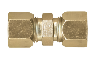 1/4" Steel Metal Line Compression Union  S6762-4