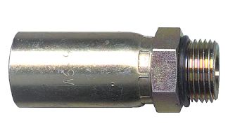 3/8 x 9/16"-18 Weatherhead® U-Series Hose Crimp - Male ORB  SC643-66
