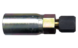 1/4 x 1/4" Weatherhead® U-Series Hose Crimp - Metal Tube Compression  SC667-44