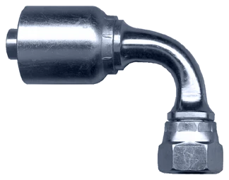 1/2 x 5/8" Koman/Parker® 43 Series Hose Crimp - Female 37° JIC Swivel 90° Elbow  SC939-810