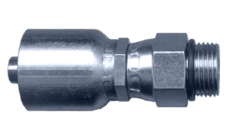 1/2 x 3/4"-16 Koman/Parker® 43 Series Hose Crimp - Male ORB Swivel  SC943SW-88