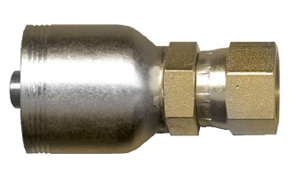 3/4 x 3/4" Koman/Parker® 71 Series Hose Crimp - Female 37° JIC Swivel  SCT938MS-1212