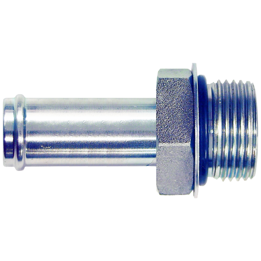 1" x 1-5/16"-12 Steel Hose Barb - Male ORB Connector  SO1125-16