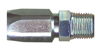 1-1/4 x 1-1/4" Steel 100R5 Reusable Hose End - Male NPT  SR525-20J