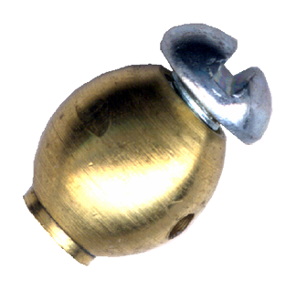 Brass "Push-Pull" Cable Stop  WH-1548