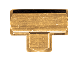 1/2" Extruded Brass Female NPT Tee  X101-D